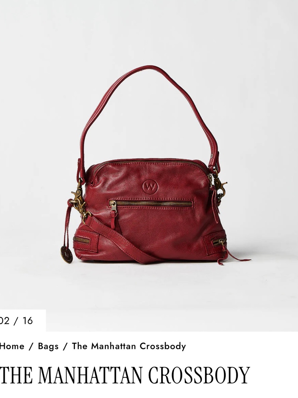 Wanderer’s Manhattan Crossbody